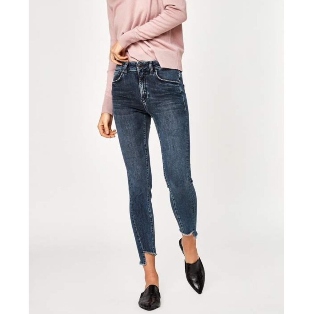 MAVI Gold Icon TESS Twisted Midrise Skinny Stretch Ankle Jeans size 24